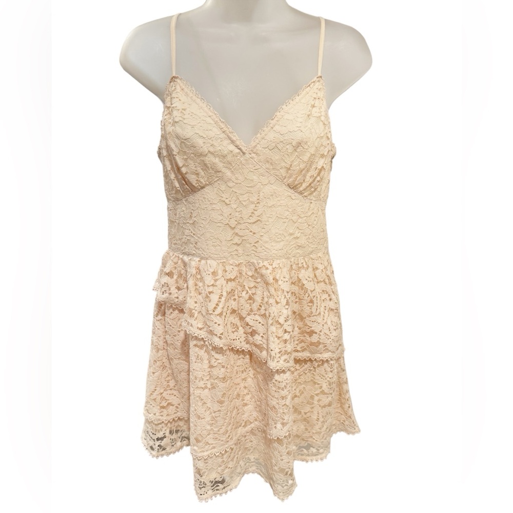 LoveShackFancy | Hopely Dress In Buttercream - Lace - Romantic - Feminine - Picture 3 of 12